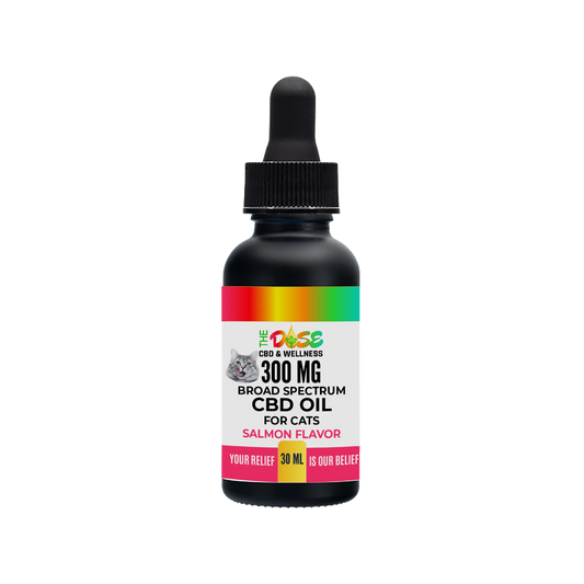 BROAD SPECTRUM CAT CBD OIL SALMON FLAVOR