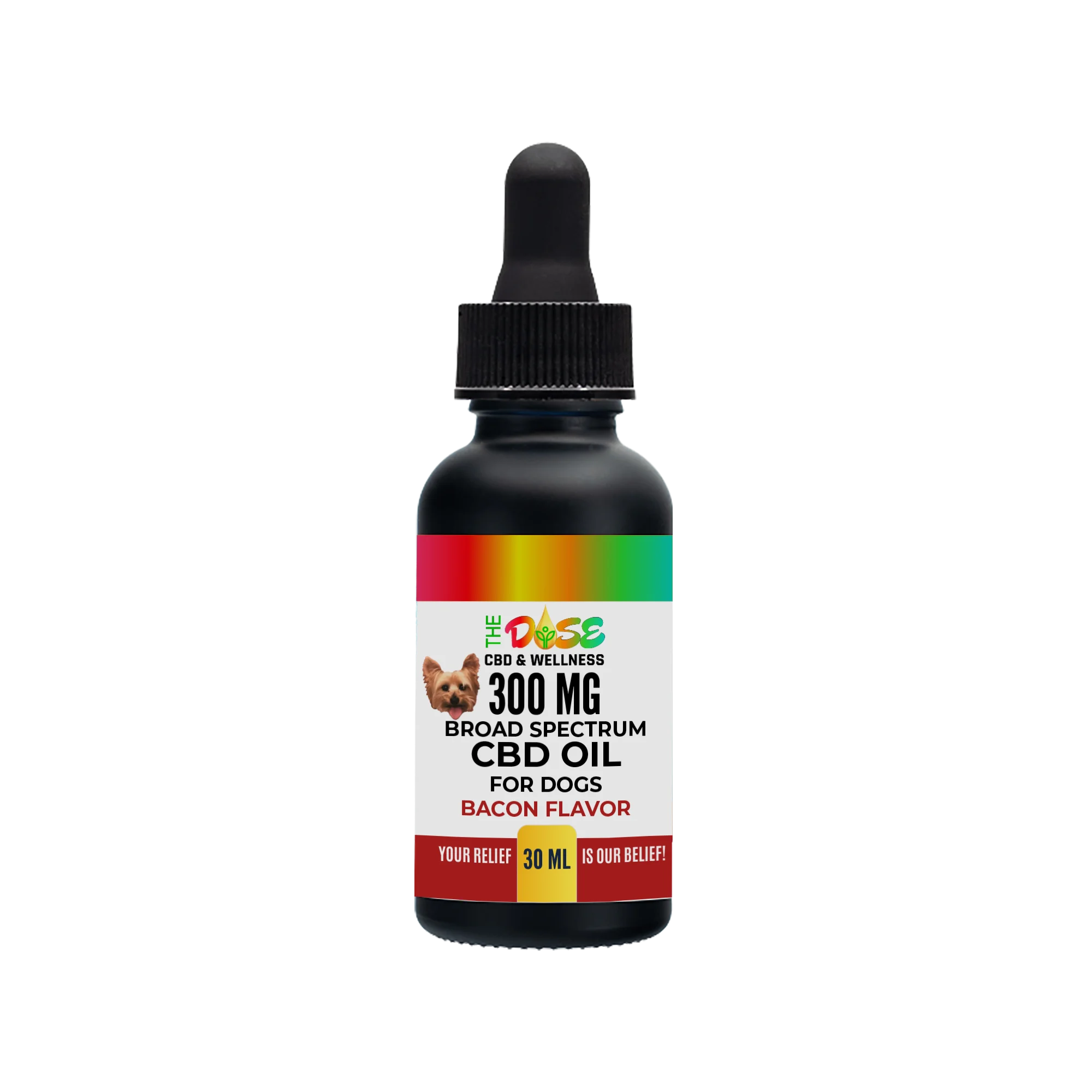 BROAD SPECTRUM DOG CBD OIL BACON FLAVOR