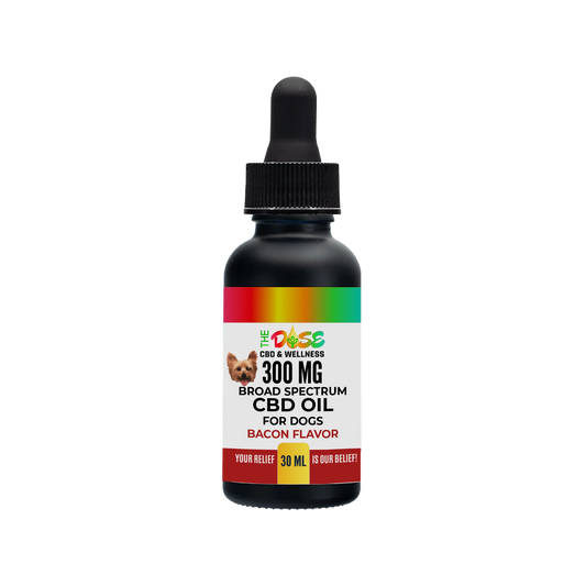 BROAD SPECTRUM DOG CBD OIL BACON FLAVOR