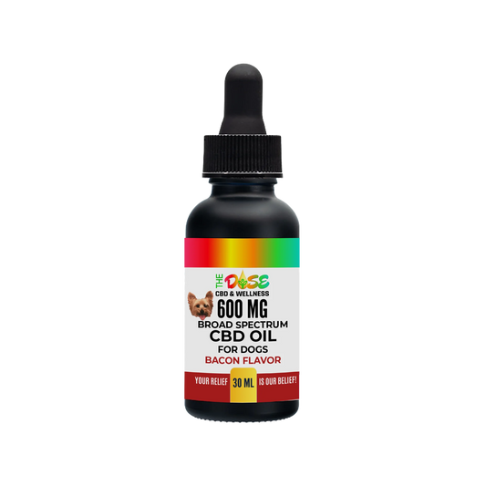 BROAD SPECTRUM DOG CBD OIL BACON FLAVOR