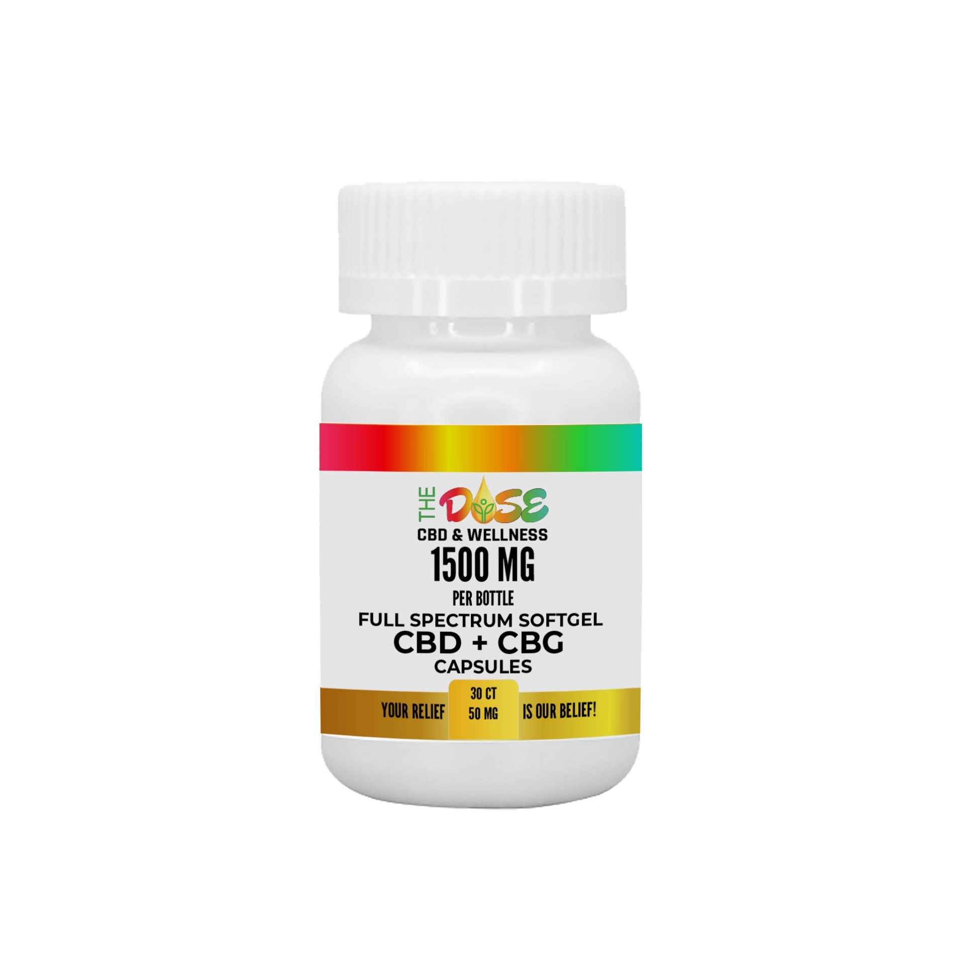 FULL SPECTRUM CBD+CBG CAPSULES