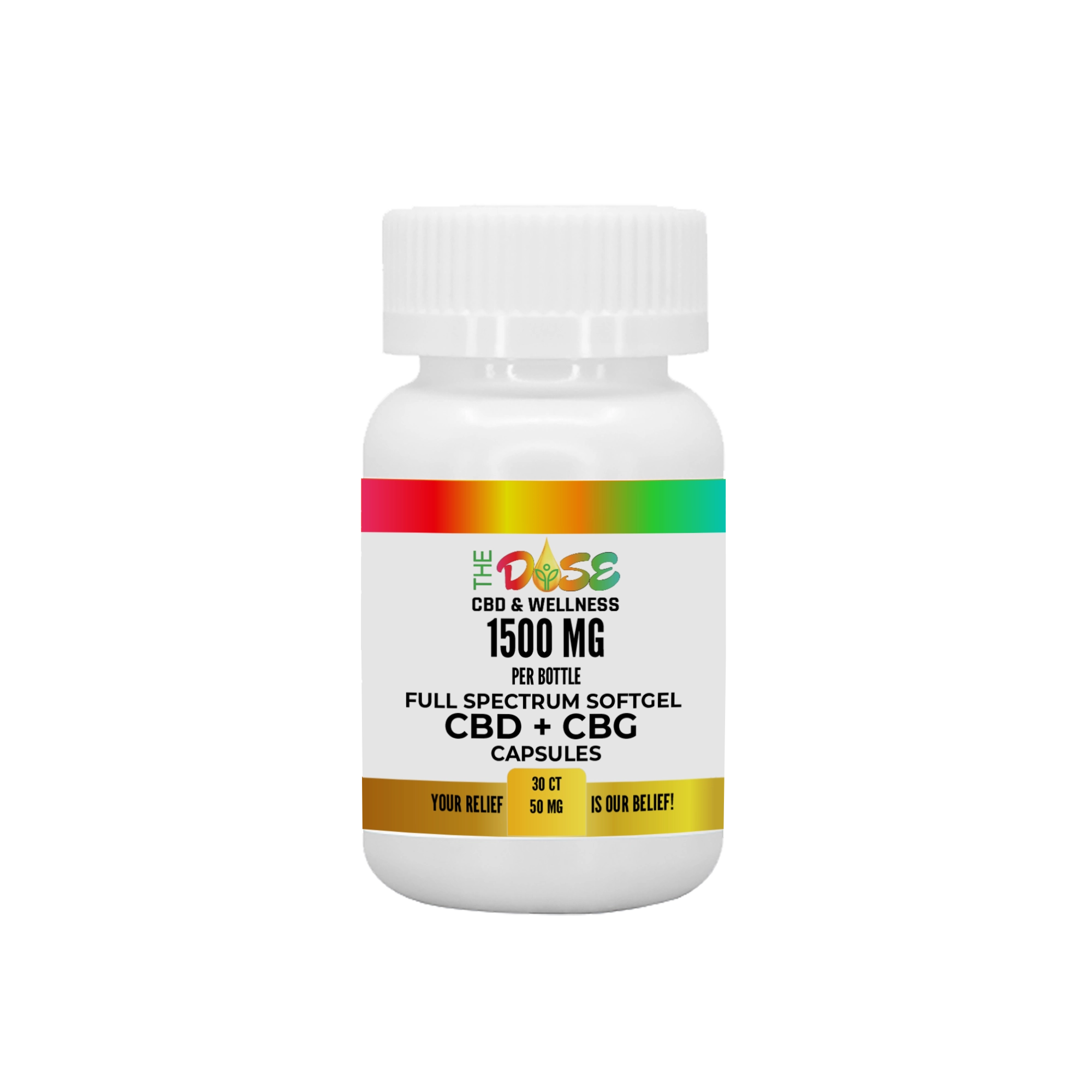 FULL SPECTRUM CBD+CBG CAPSULES