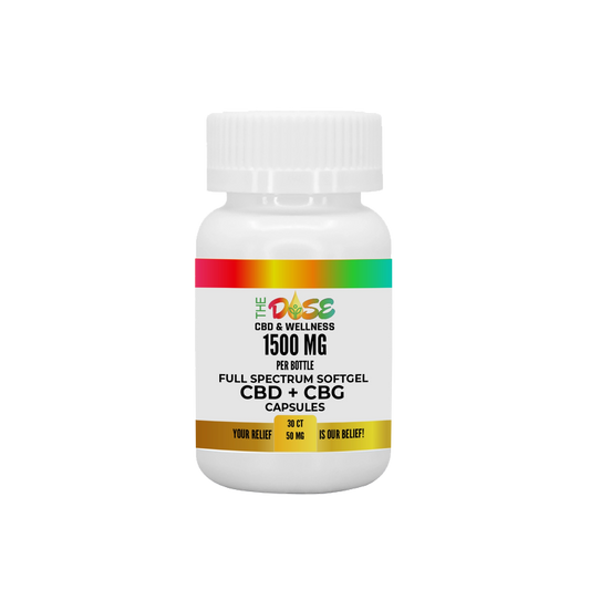 FULL SPECTRUM CBD+CBG CAPSULES