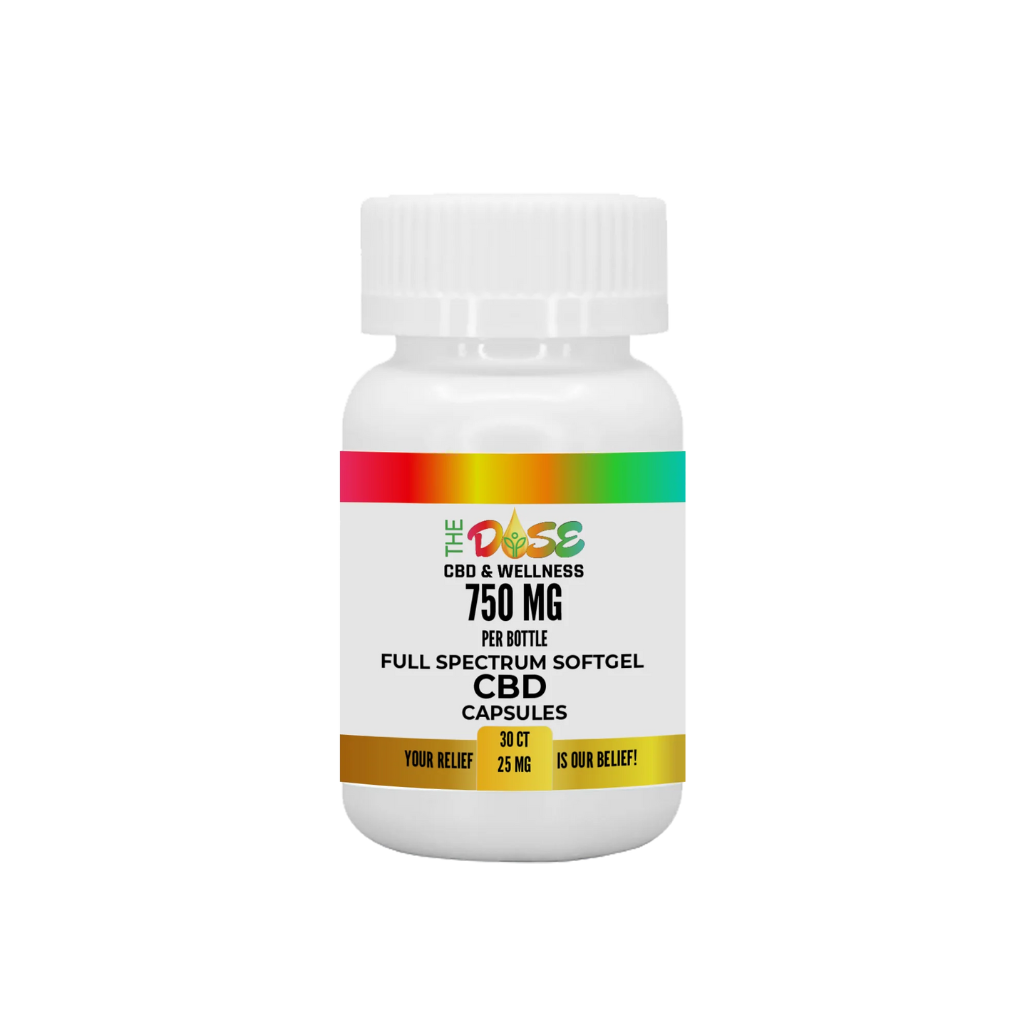 Full Spectrum CBD Softgel Capsules